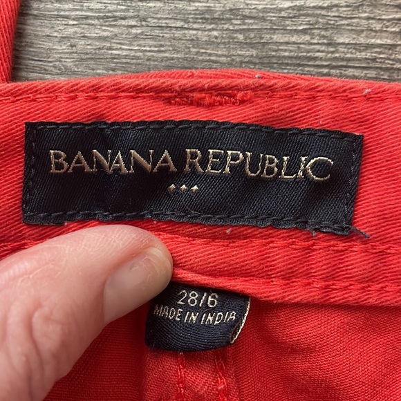 Banana Republic Orange Jean, Size 6 - Picture 6 of 7